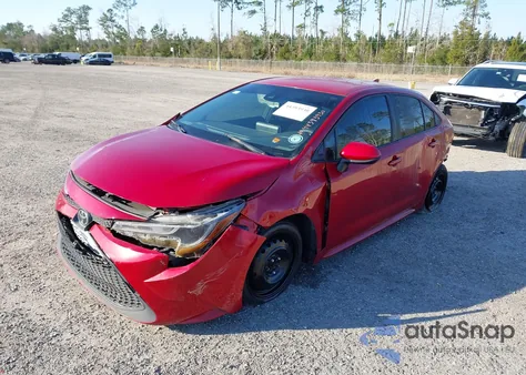 2021 Toyota Corolla Le из США, поврежденный, VIN 5YFEPMAEXMP236511